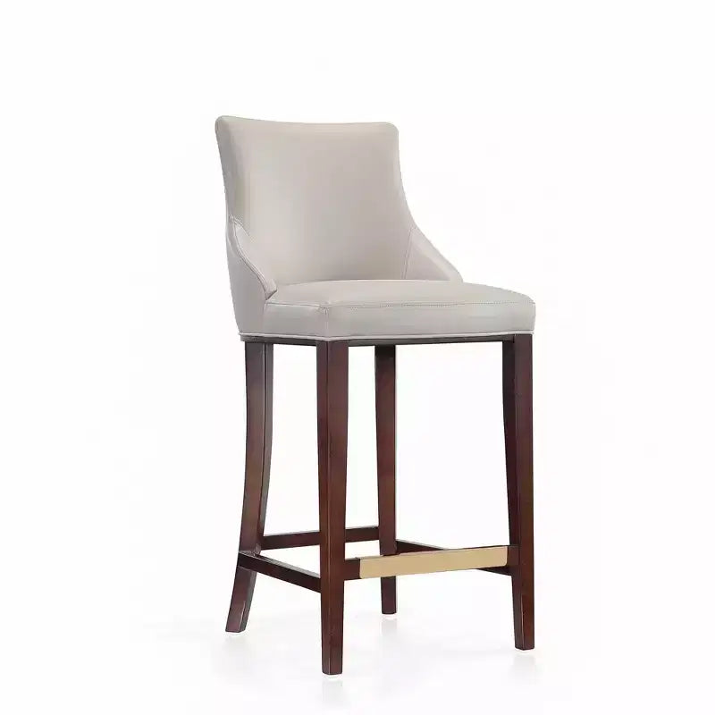 Tabouret de bar moderne Shubert en similicuir par Manhattan Comfort