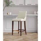 Tabouret de bar moderne Shubert en similicuir par Manhattan Comfort