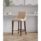 Tabouret de bar moderne Shubert en similicuir par Manhattan Comfort