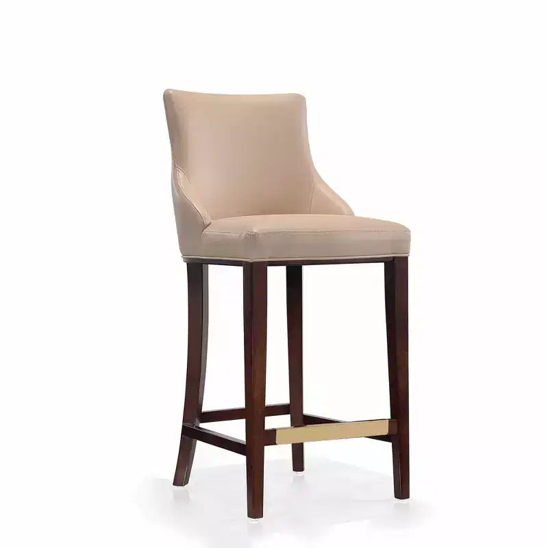 Tabouret de bar moderne Shubert en similicuir par Manhattan Comfort