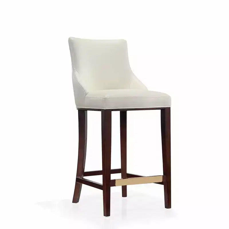 Tabouret de bar moderne Shubert en similicuir par Manhattan Comfort