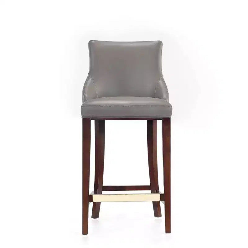 Tabouret de bar moderne Shubert en similicuir par Manhattan Comfort