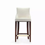 Manhattan Comfort Shubert Modern Leatherette Upholstered Barstool