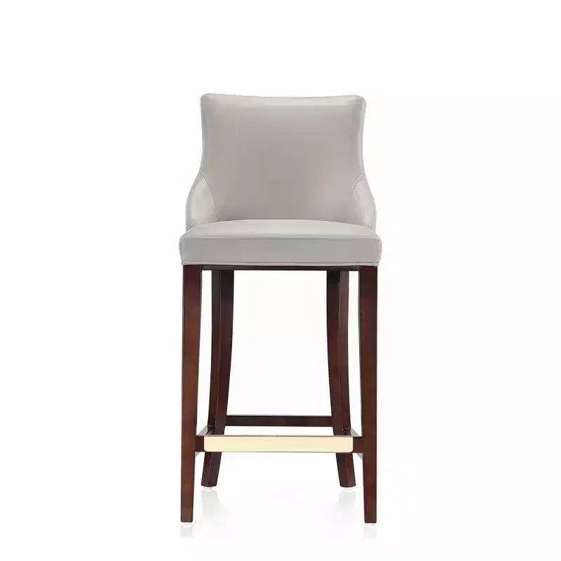 Tabouret de bar moderne Shubert en similicuir par Manhattan Comfort