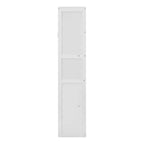 Lit escamotable grand lit/deux places avec étagères, blanc/gris, 4A - ModernLuxe