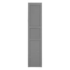 Lit escamotable grand lit/deux places avec étagères, blanc/gris, 4A - ModernLuxe