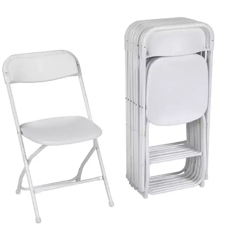 ZOWN Chaises en plastique empilables de qualité professionnelle