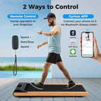 Costway 3-in-1 Walking Pad Under Desk Treadmill with Remote Smart APP Control LED Display