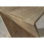 Table d'appoint contemporaine Zalemont par Signature Design by Ashley, Marron vieilli