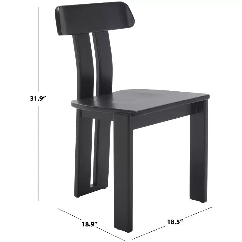 Chaise de salle à manger Cayde en bois - DCH8801 - Safavieh