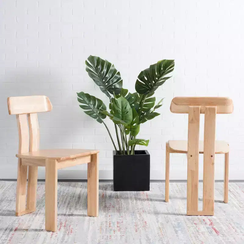 Chaise de salle à manger Cayde en bois - DCH8801 - Safavieh