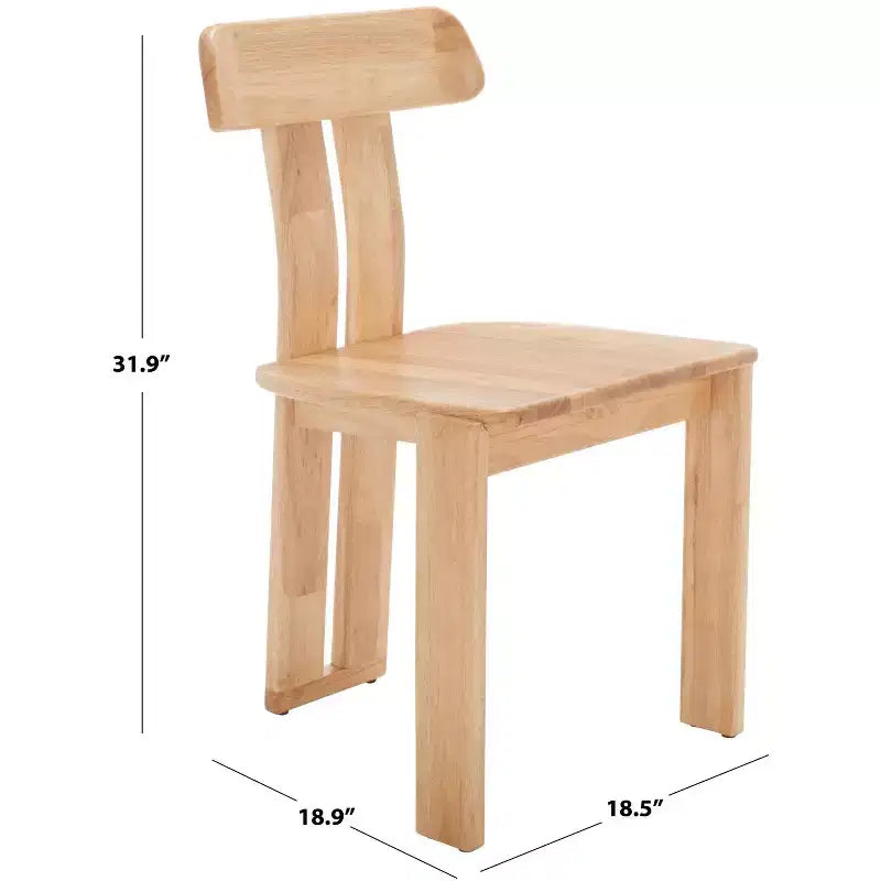 Chaise de salle à manger Cayde en bois - DCH8801 - Safavieh