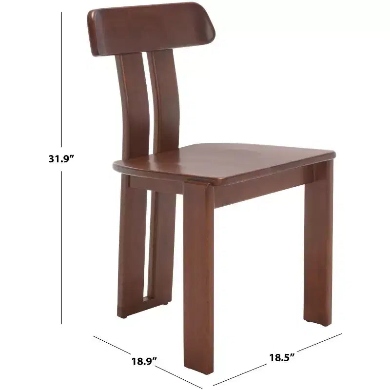 Chaise de salle à manger Cayde en bois - DCH8801 - Safavieh