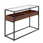 Table console avec rangement