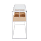 Table console avec rangement