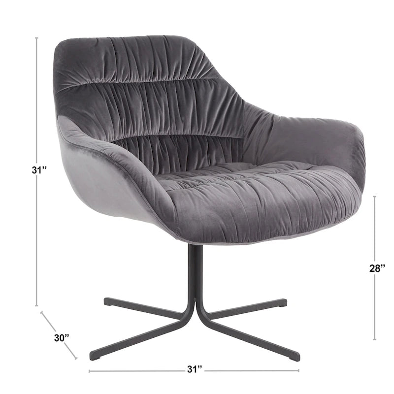 Fauteuil inclinable pivotant Carson Carrington Wayne