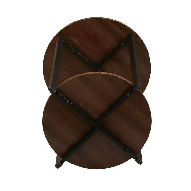 Table d'appoint ronde Jamestown Household Essentials