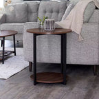 Table d'appoint ronde Jamestown Household Essentials