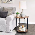 Table d'appoint ronde Jamestown Household Essentials