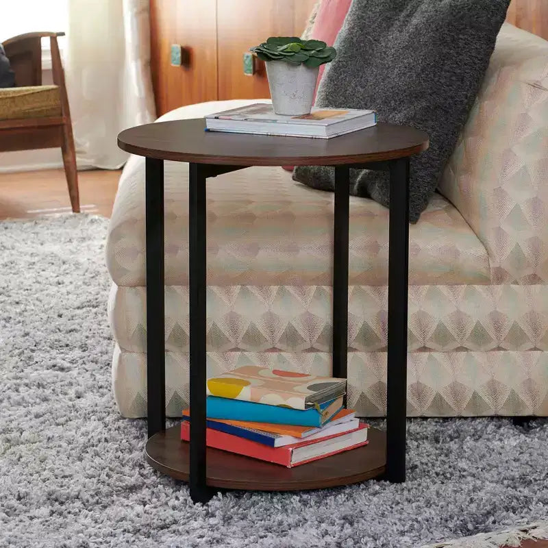 Table d'appoint ronde Jamestown Household Essentials