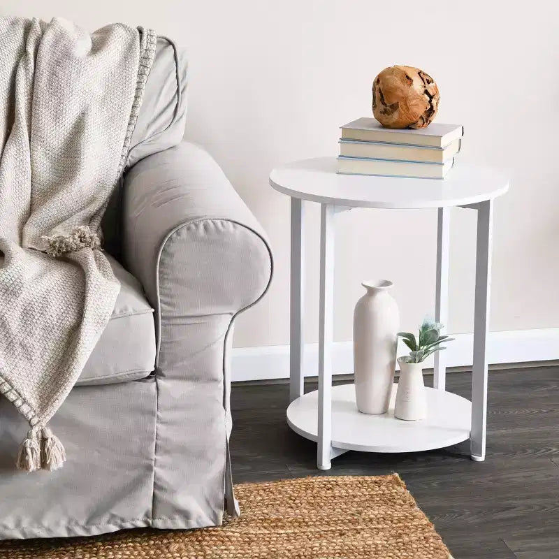 Table d'appoint ronde Jamestown Household Essentials