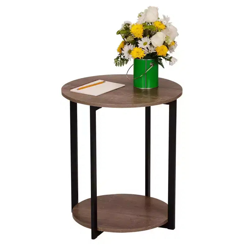 Table d'appoint ronde Jamestown Household Essentials