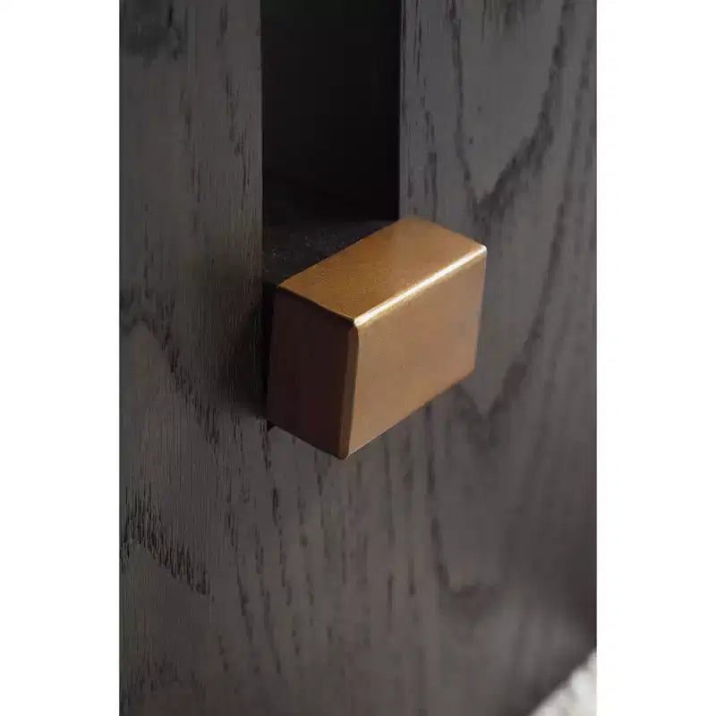 Table basse rectangulaire traditionnelle Burkhaus de Signature Design by Ashley avec plateau en marbre, marron foncé et blanc