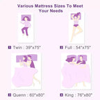 Matelas en mousse à mémoire de forme Wuleitex de 10 pouces