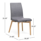 Orrin Mid-Century Modern 7 Piece Dining Set by Christopher Knight Home