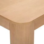 Table basse rectangulaire moderne 48 po en bois massif Plank+Beam, table basse pour salon