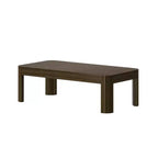 Table basse rectangulaire moderne 48 po en bois massif Plank+Beam, table basse pour salon
