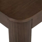 Table basse rectangulaire moderne 48 po en bois massif Plank+Beam, table basse pour salon