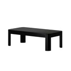 Table basse rectangulaire moderne 48 po en bois massif Plank+Beam, table basse pour salon