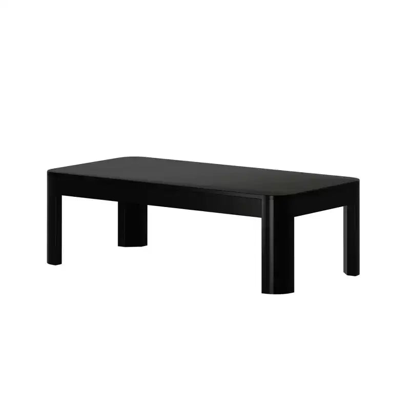 Table basse rectangulaire moderne 48 po en bois massif Plank+Beam, table basse pour salon
