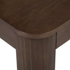 Table basse rectangulaire moderne Plank+Beam en bois massif 40, table basse pour salon