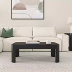 Table basse rectangulaire moderne Plank+Beam en bois massif 40, table basse pour salon