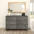 Commode de ferme 6 tiroirs en bois massif Plank+Beam