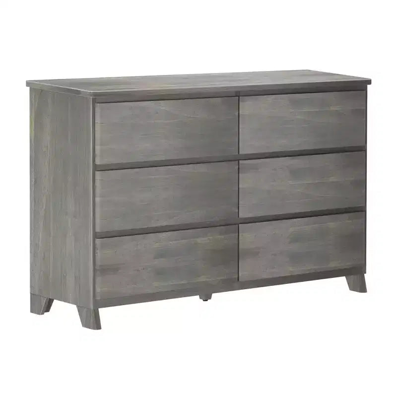 Commode de ferme 6 tiroirs en bois massif Plank+Beam