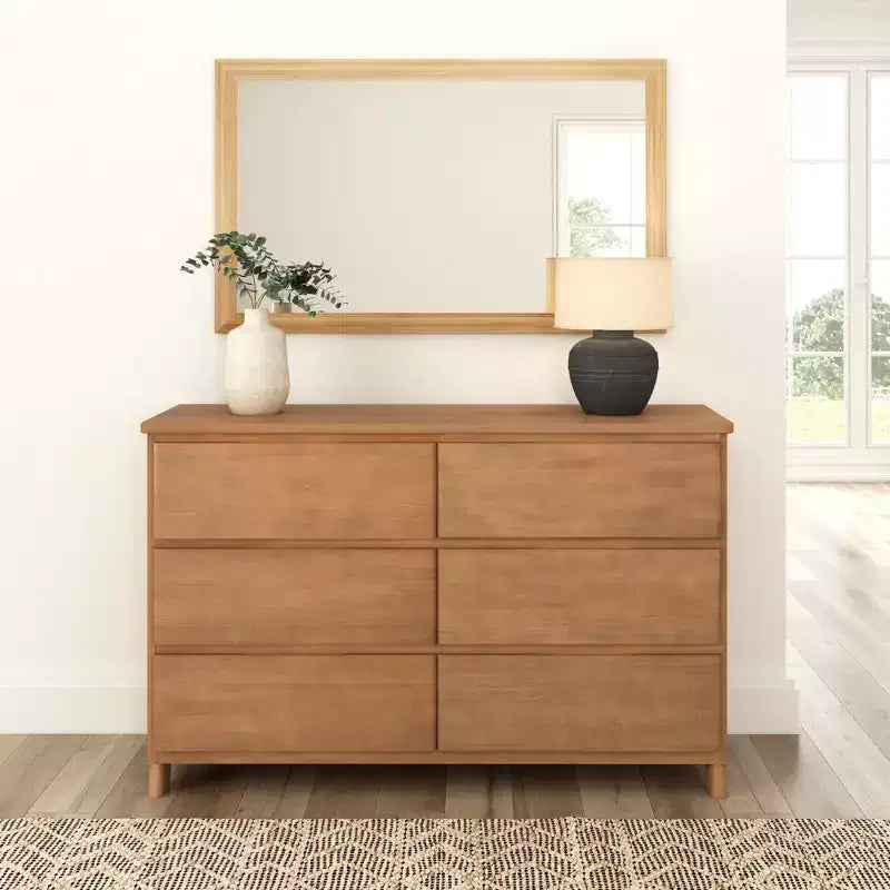 Commode de ferme 6 tiroirs en bois massif Plank+Beam