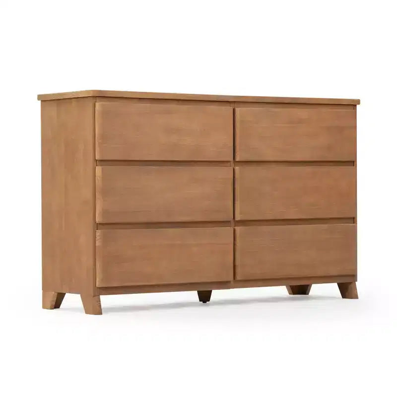 Commode de ferme 6 tiroirs en bois massif Plank+Beam