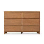 Commode de ferme 6 tiroirs en bois massif Plank+Beam