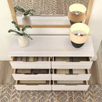 Commode de ferme 6 tiroirs en bois massif Plank+Beam