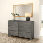 Commode de ferme 6 tiroirs en bois massif Plank+Beam