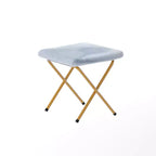 Fauteuil soucoupe pliant et repose-pieds rembourrés surdimensionnés portables Flash Furniture Archer pour dortoir ou chambre à coucher