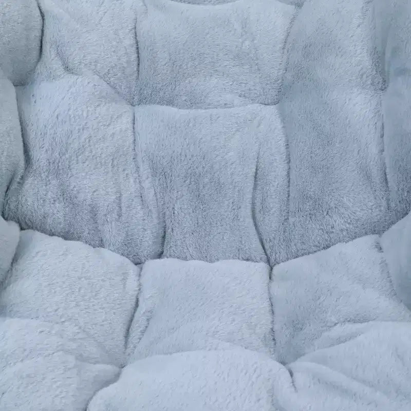 Fauteuil soucoupe pliant et repose-pieds rembourrés surdimensionnés portables Flash Furniture Archer pour dortoir ou chambre à coucher