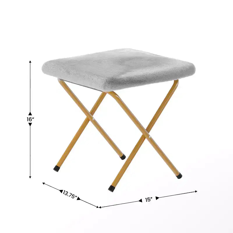 Fauteuil soucoupe pliant et repose-pieds rembourrés surdimensionnés portables Flash Furniture Archer pour dortoir ou chambre à coucher