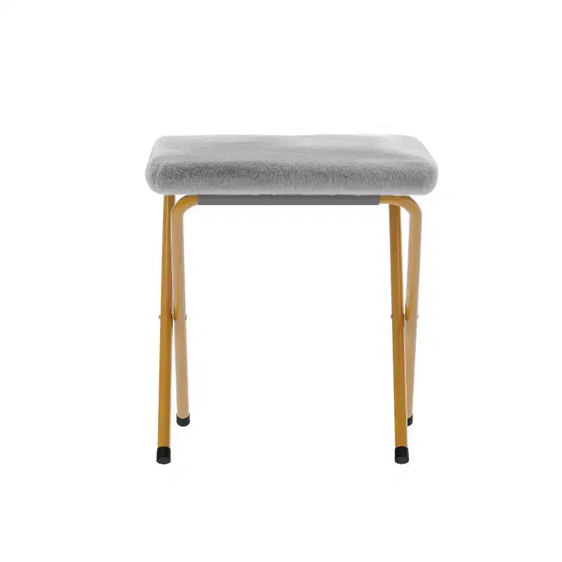 Fauteuil soucoupe pliant et repose-pieds rembourrés surdimensionnés portables Flash Furniture Archer pour dortoir ou chambre à coucher