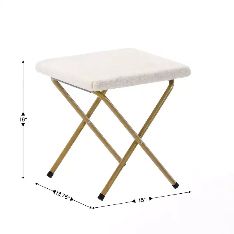 Fauteuil soucoupe pliant et repose-pieds rembourrés surdimensionnés portables Flash Furniture Archer pour dortoir ou chambre à coucher