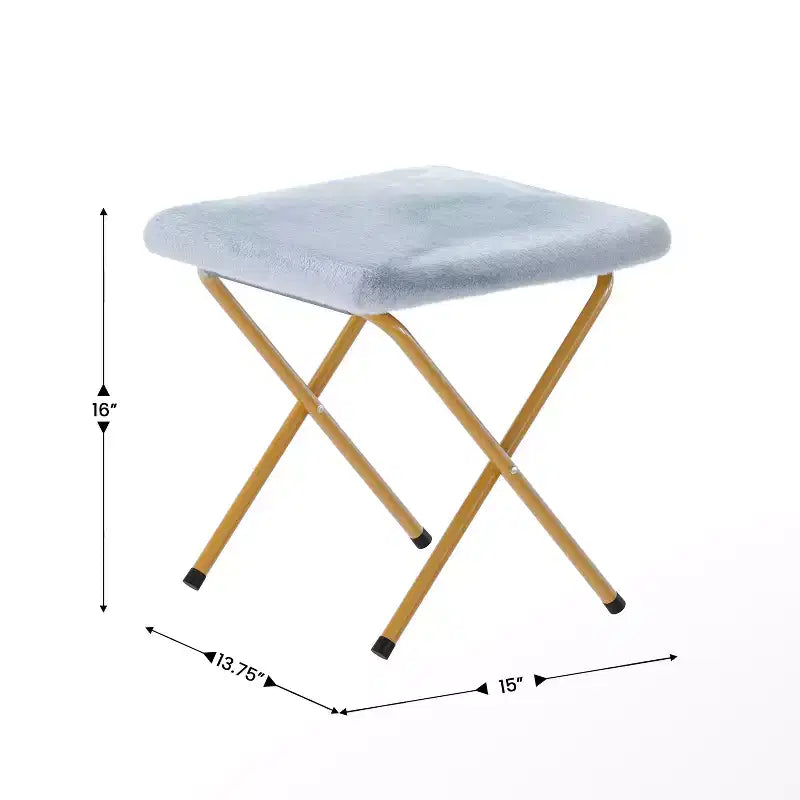 Fauteuil soucoupe pliant et repose-pieds rembourrés surdimensionnés portables Flash Furniture Archer pour dortoir ou chambre à coucher