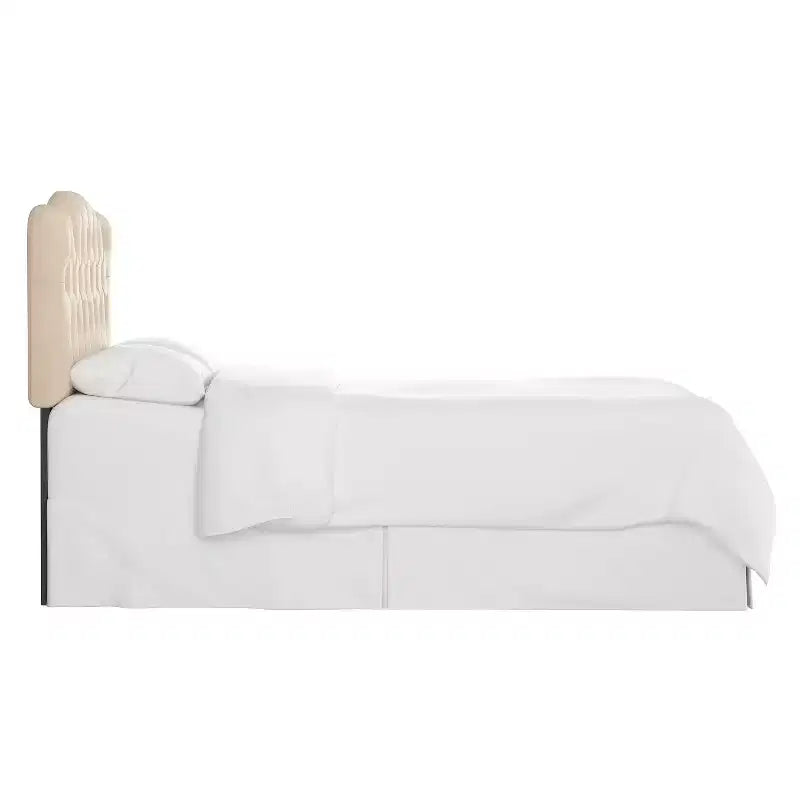 Tête de lit capitonnée en velours Skyline Furniture